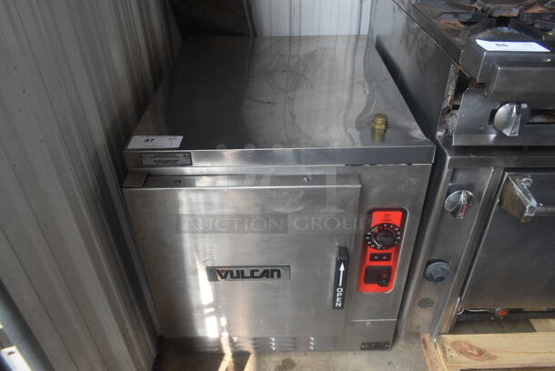 Vulcan Stainless Steel Commercial Countertop Electric Powered Single Deck Steam Cabinet. 208-240 Volts, 3 Phase. - Image 1 of 5