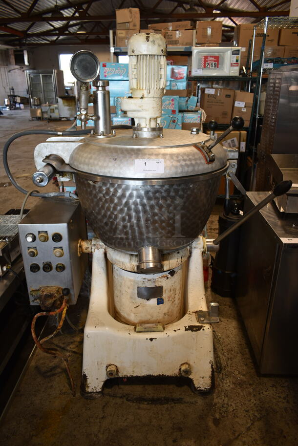 Stephan VCM80E Metal Commercial Floor Style Vertical Cutter Mixer w/ S Blade. 208 Volts, 3 Phase.  - Image 1 of 12