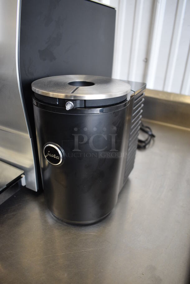 2019 Jura Z8 Type 729 Countertop Automatic Espresso Machine w/ Jura Cool Control Milk Container and Bag of Extra Pieces. Unit Was Used Approximately 20 Times Then Was Professionally Refurbished By Jura Within The Last Month. 120 Volts, 1 Phase. 13x18x15. Tested and Working! - Image 2 of 11