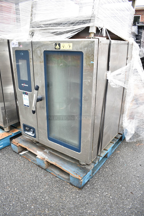 2016 Alto Shaam CTP10-10E Stainless Steel Commercial Electric Powered Combi Convection Oven w/ Stand. 208-240 Volts, 3 Phase. - Image 2 of 6