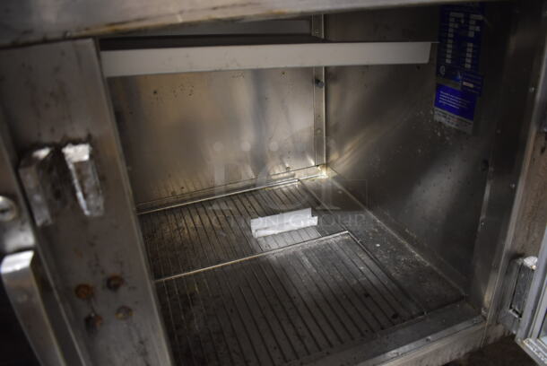 Traulsen RUC232W Stainless Steel Commercial Undercounter 2 Door Cooler Merchandiser. 115 Volts, 1 Phase. 62x36x34. Cannot Test Due To Missing Power Cord - Image 5 of 7