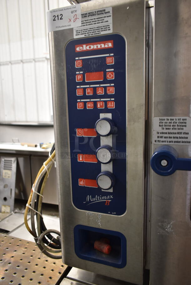 2 2013 Eloma Multimax B 6-11 Stainless Steel Commercial Electric Powered Full Size Electric Powered Combi Convection Ovens. 208 Volts, 3 Phase. 2 Times Your Bid! - Image 5 of 11