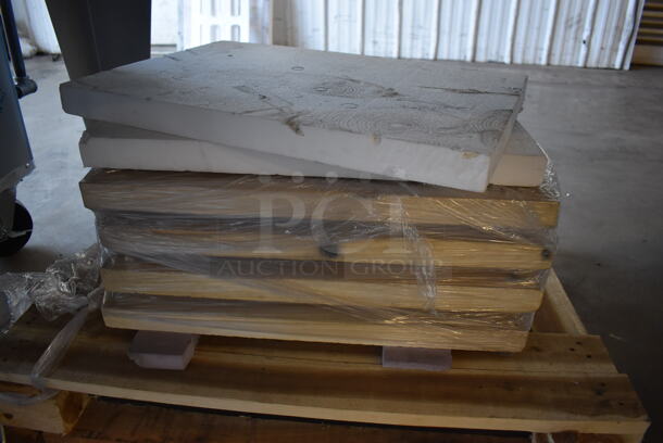 BRAND NEW! 2019 Bakers Pride FC-516 Stainless Steel Commercial Natural Gas Powered / Coal Burning / Wood Fired Il Forno Pizza Oven w/ Cooking Stones on Metal Legs. 140,000 BTU. 65.5x54x67 - Image 8 of 11