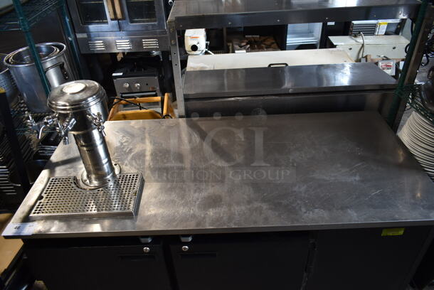 Migali BB592 Metal Commercial Direct Draw Kegerator w/ 3 Head Beer Tower and 3 Couplers. 115 Volts, 1 Phase. Tested and Working! - Image 3 of 9