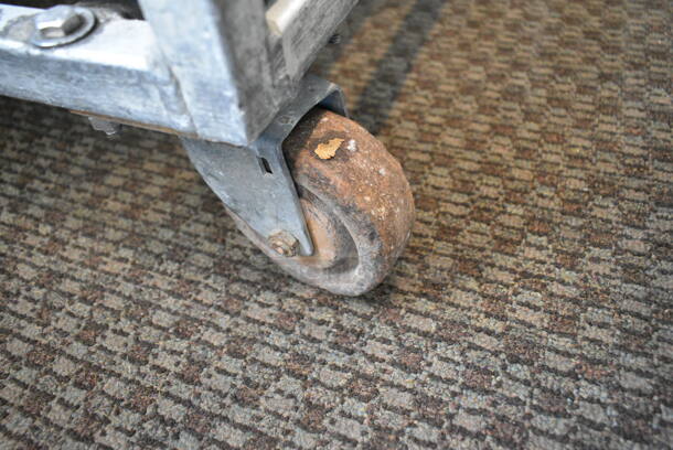 Metal Commercial Pan Transport Rack on Commercial Casters. (secondary dining room) - Image 4 of 4