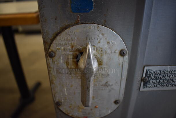 2 Bakers Pride Stainless Steel Commercial Natural Gas Powered Single Deck Pizza Ovens w/ Cooking Stones. Appears To Be Model Y600. 78x45x66.5. 2 Times Your Bid! - Image 7 of 11