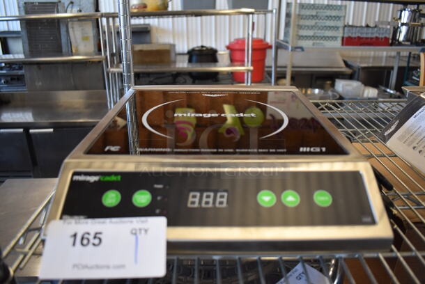BRAND NEW! 2022 Vollrath 59300 Stainless Steel Commercial Countertop Electric Powered Single Burner Induction Range. 120 Volts, 1 Phase. 12x15x3. Tested and Working!