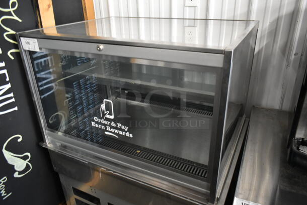 Stainless Steel Commercial Floor Style Deli Display Case Merchandiser. - Image 2 of 6