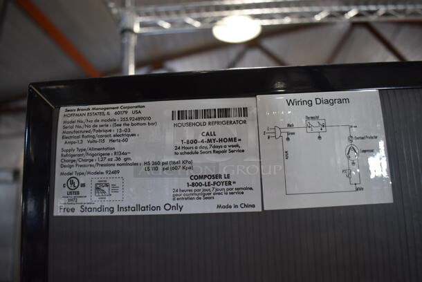 Kenmore 255.92489010 Metal Mini Cooler. 115 Volts, 1 Phase. 18.5x18x24.5. Tested and Working! - Image 5 of 5