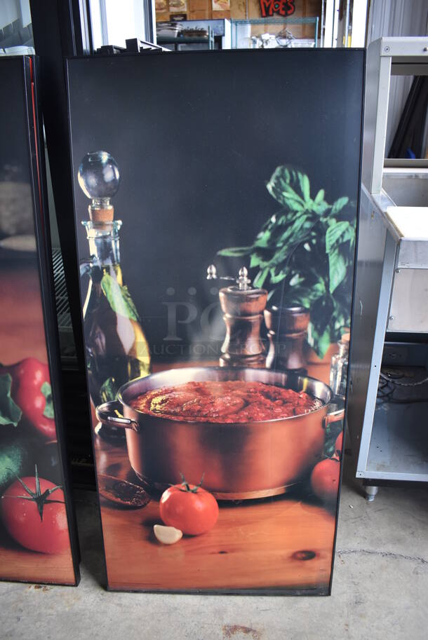 15 Pictures; Tomato, 3 Cheese, 2 Vegetables, 2 Sauce, Oils, Meats, 2 Bread Loaves, 2 Onions, Green Pepper. 23x1x50. 15 Times Your Bid! - Image 4 of 12