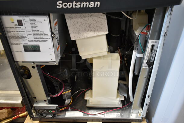 BRAND NEW SCRATCH AND DENT! 2023 Scotsman NS0622A-1B Prodigy Plus Series 22" Stainless Steel Commercial Nugget Ice Machine. 643 lb. 115 Volts, 1 Phase.  - Image 5 of 6