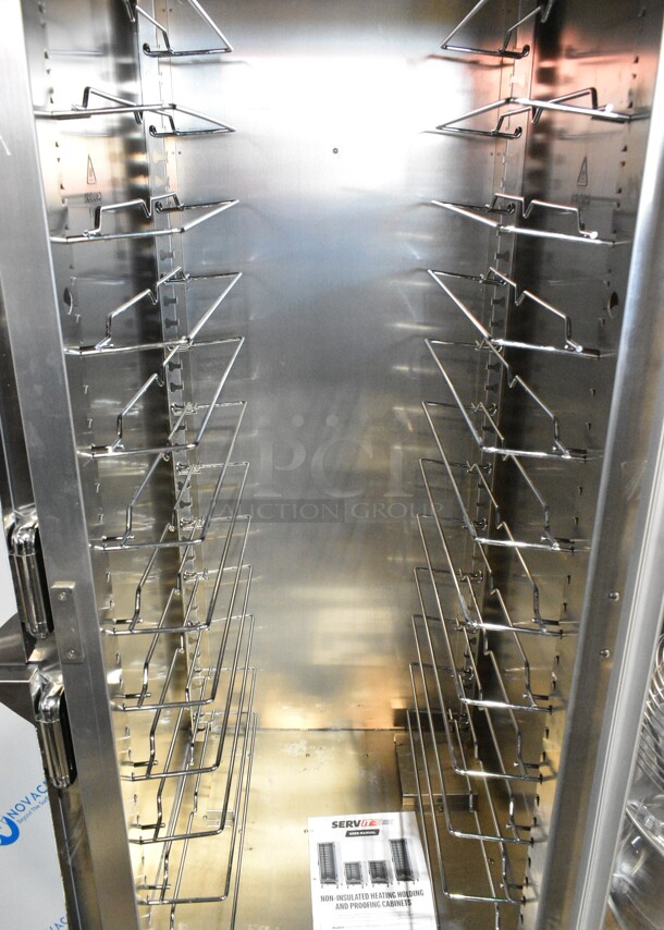 BRAND NEW SCRATCH AND DENT! 2024 ServIt 423CH1UFNCF Full Size Uninsulated Holding Cabinet with Clear Door. 120 Volts, 1 Phase. Tested and Working! - Image 5 of 9