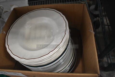 ALL ONE MONEY! Lot of Various Items Including White Pasta Plates