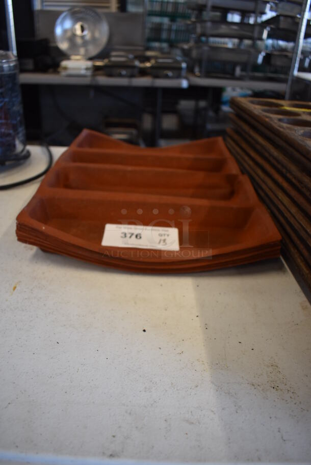 13 Orange Silform 5 Loaf Baking Pan Liners. 13x18x1. 13 Times Your Bid! - Image 2 of 5