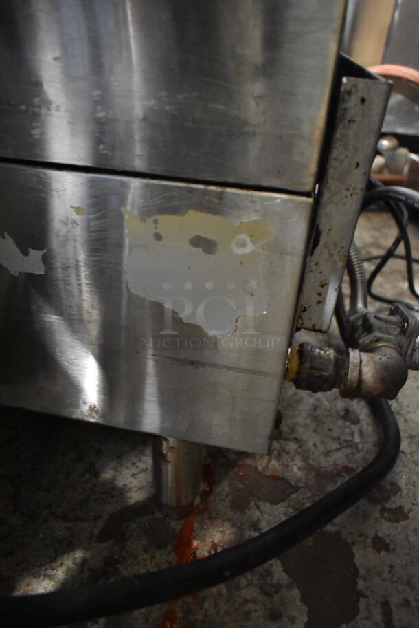 Cook Rite Stainless Steel Commercial Countertop Natural Gas Powered Flat Top Griddle.  - Image 6 of 6