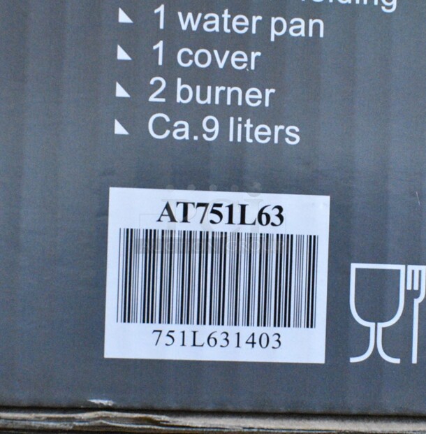 3 BRAND NEW SCRATCH AND DENT! Atosa AT751L63 Stainless Steel Chafing Dishes. 3 Times Your Bid!  - Image 3 of 3