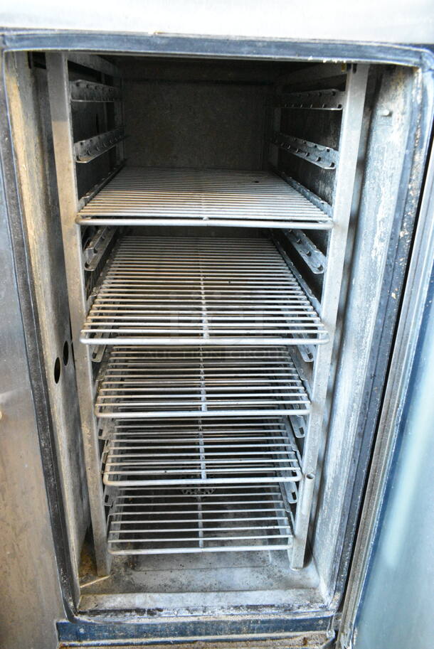 2020 Alto Shaam CTP10-10E Stainless Steel Commercial Electric Powered Combi Convection Oven w/ Stand. 208-240 Volts, 3 Phase.  - Image 5 of 6