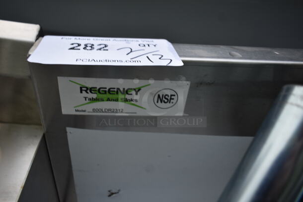 BRAND NEW SCRATCH AND DENT! Regency 600LDR2312 Five-Tiered Stainless Steel Liquor Display Rack. - Image 5 of 5