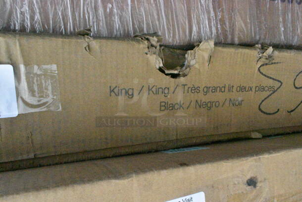 BRAND NEW SCRATCH AND DENT! 4482049 Metal Canopy Bed. May Be Missing Pieces.  - Image 4 of 4