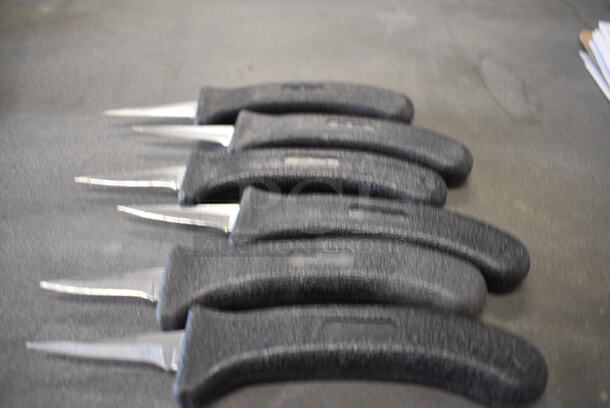 6 Sharpened Stainless Steel Poultry Knives. Includes 7.5". 6 Times Your Bid! - Image 4 of 4