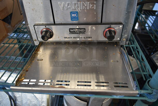 Waring WCT800RC Stainless Steel Commercial Countertop 4 Slot Toaster. 120 Volts, 1 Phase. - Image 7 of 7