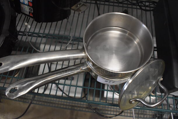 2 Metal Sauce Pans w/ 1 Lid. 14.5xz6x9. 2 Times Your Bid! - Image 3 of 5