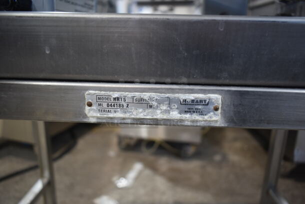 Hobart HRT5 Stainless Steel Roller or Discharge Table. - Image 6 of 6