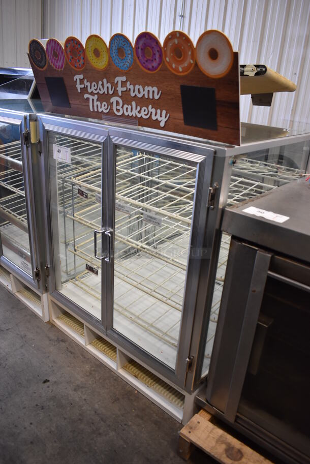 Metal Commercial Dry Bakery Display Case Merchandiser. 31x25x36 - Image 3 of 8