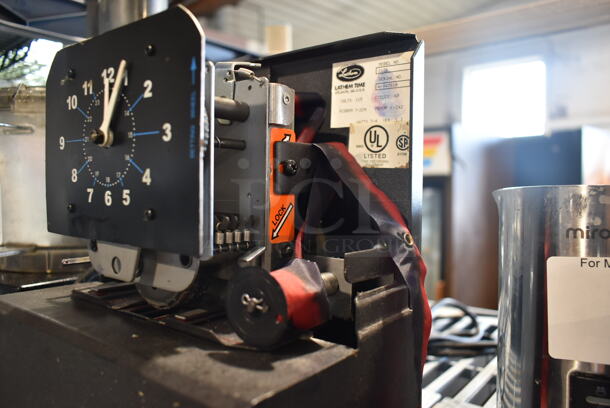 Lathem 2121 Metal Countertop Time Clock. 115 Volts, 1 Phase. - Image 7 of 8