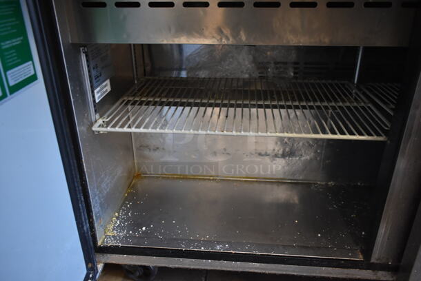 Turbo Air MST-60-24 Stainless Steel Commercial Sandwich Salad Prep Table Bain Marie Mega Top on Commercial Casters. 115 Volts, 1 Phase. Tested and Working! - Image 6 of 9
