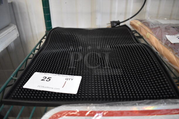 Black Bar Mat. 12x18x0.5 - Image 1 of 3