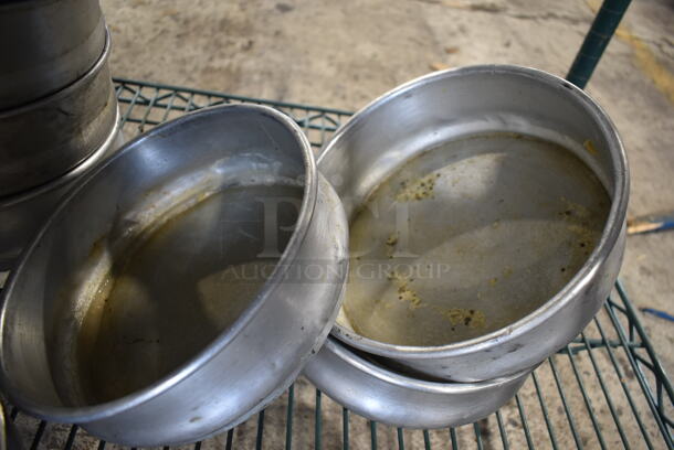 ALL ONE MONEY! Lot of Items on Shelving Unit Including Metal Round Baking Pans. Does Not Include Shelving Unit. - Image 6 of 7