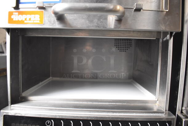 2022 Menumaster OC24HBK Commercial Stainless Steel Electric Countertop Microwave. 208/240V.  - Image 4 of 11