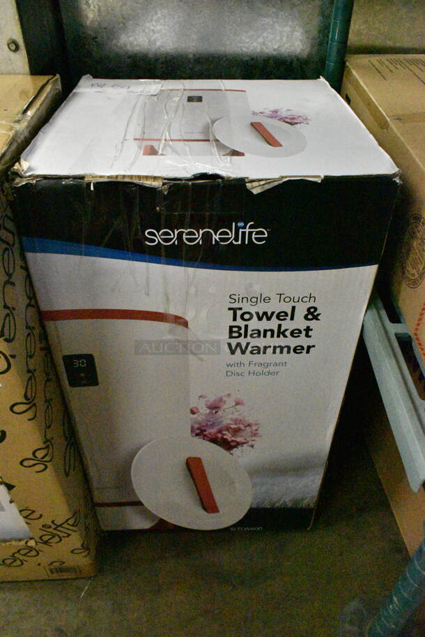 2 BRAND NEW IN BOX! SereneLife SLTLW200/SLTLW600 Towel & Blanket Warmer. 2 Times Your Bid!  - Image 2 of 8