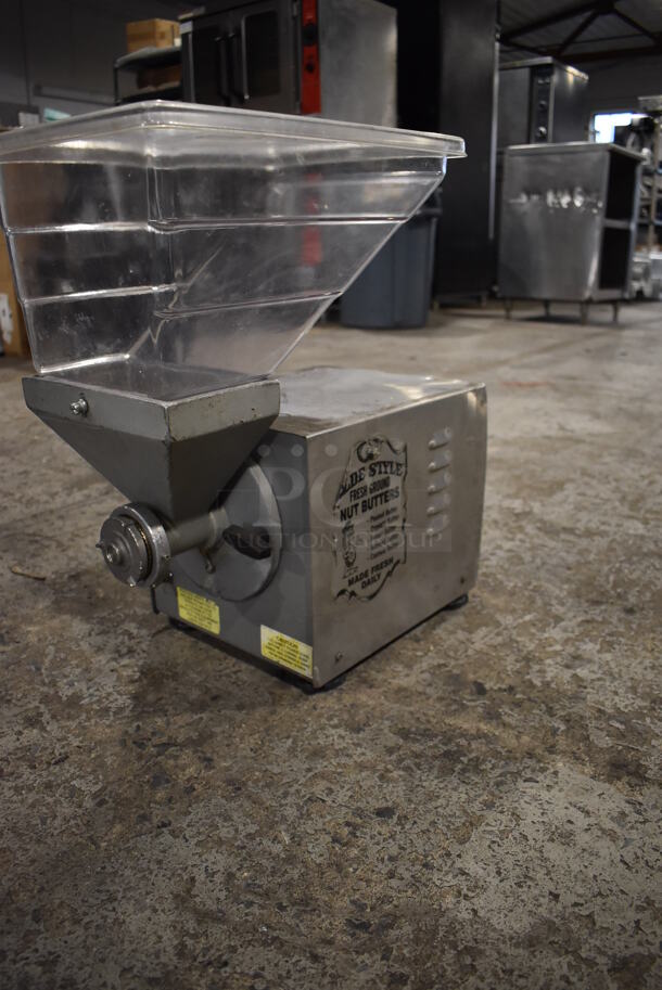 Olde Tyme PN1 Stainless Steel Commercial Countertop Nut Grinder. 115 Volts, 1 Phase. Tested and Working! - Image 3 of 7