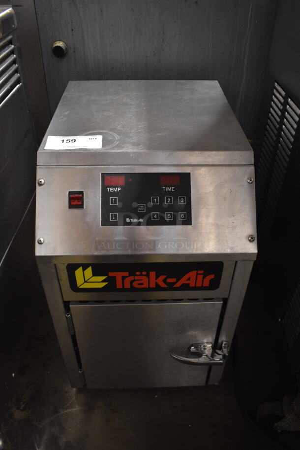 Trak-Air Commercial Stainless Steel Countertop Greaseless Fryer With Fryer Basket.  115 Volts, 1 Phase.