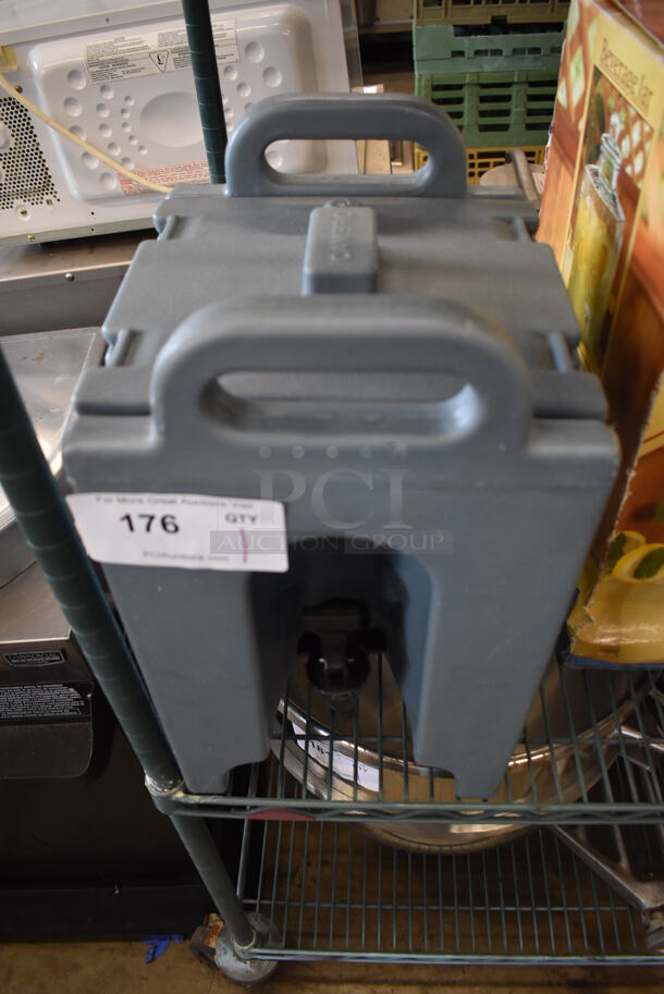 Cambro 100LCD Blue Poly Insulated Beverage Holder Dispenser. 10x11x17 - Image 2 of 7
