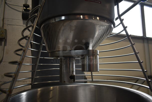 Varimixer W60 Metal Commercial Floor Style 60 Quart Planetary Dough Mixer w/ Stainless Steel Mixing Bowl and Bowl Guard. 220 Volts, 3 Phase. - Image 7 of 7