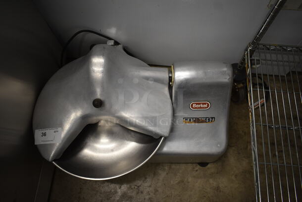 Berkel 181 Stainless Steel Commercial Countertop Buffalo Chopper w/ S Blade. 120 Volts, 1 Phase. Cannot Test Due To Cut Power Cord - Image 2 of 4