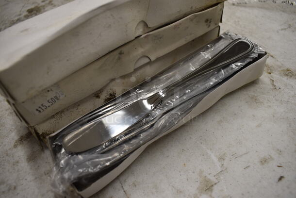 48 BRAND NEW IN BOX! Balance Stainless Steel Butter Knives. 7". 48 Times Your Bid! - Image 3 of 4