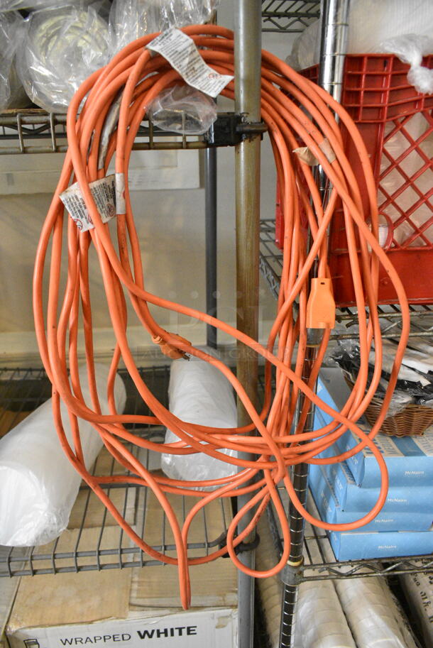 Chrome Finish 3 Tier Wire Shelving Unit w/ Contents Including Cups, Straws and Lids. BUYER MUST DISMANTLE. PCI CANNOT DISMANTLE FOR SHIPPING. PLEASE CONSIDER FREIGHT CHARGES. (secondary dining room) - Image 11 of 11