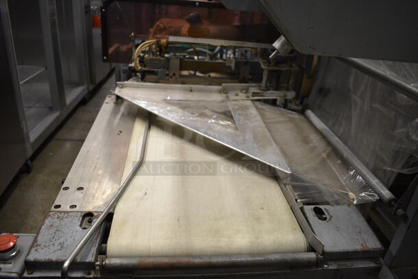 Hanagata Model HP-10 Metal Commercial Floor Style Automatic L Sealer on Commercial Casters. 200 Volts, 3 Phase. 66x36x56 - Image 8 of 11