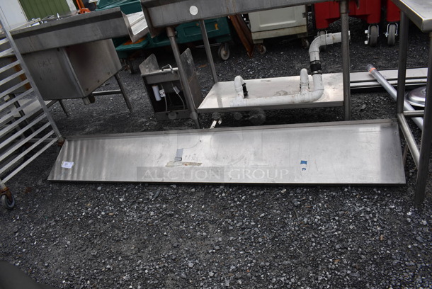 Stainless Steel Shelf. 96x15x10 - Image 4 of 5