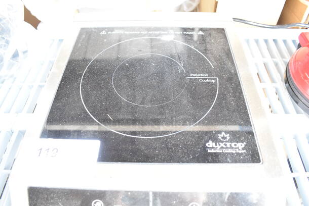 2021 Secura BT-C35-D Stainless Steel Commercial Countertop Electric Powered Single Burner Induction Range. 120 Volts, 1 Phase.  - Image 3 of 4