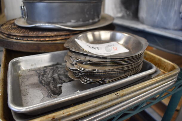 ALL ONE MONEY! Lot of Various Metal Items Including Baking Pans  - Image 7 of 7