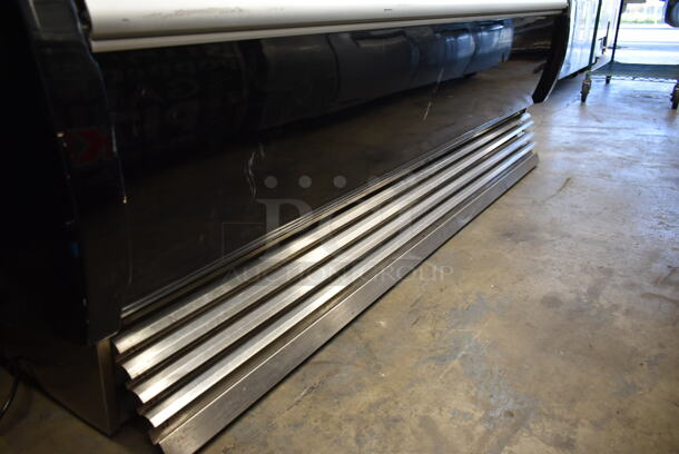 Metal Commercial Floor Style Gelato Case Merchandiser w/ Stainless Steel Drop In Bins. Cannot Test Due To Missing Power Cord - Image 3 of 3