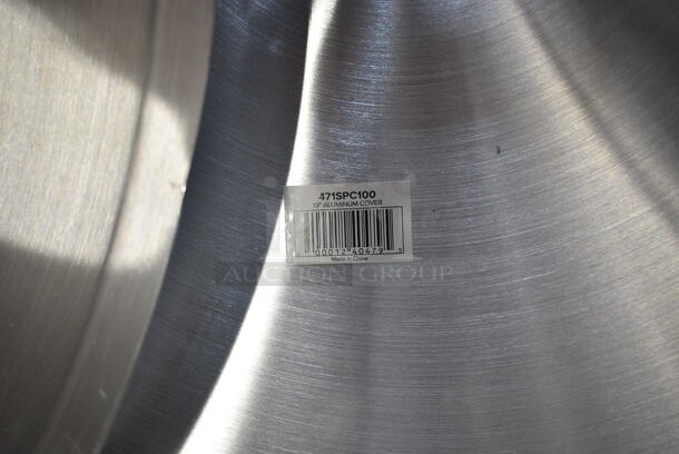 2 BRAND NEW SCRATCH AND DENT! Choice  471SPC100 20 13/16" Aluminum Pot / Pan Cover. 2 Times your Bid!  - Image 7 of 7