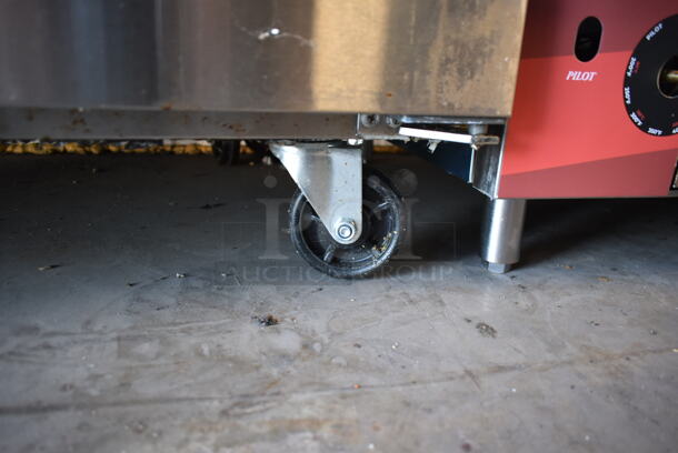 LIKE NEW! 2023 Avantco 178APT48HC Stainless Steel Commercial Sandwich Salad Prep Table Bain Marie Mega Top on Commercial Casters. 115 Volts, 1 Phase. Tested and Powers On But Does Not Get Cold - Image 10 of 10