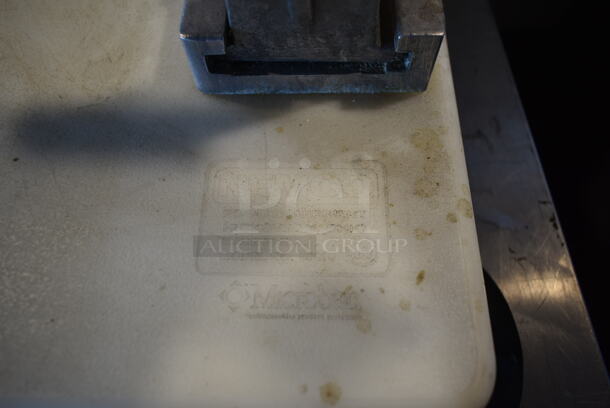 Nemco Metal Commercial Countertop Vegetable Slicer Mounted to Cutting Board. - Image 4 of 5