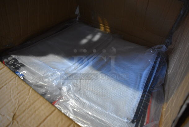 ALL ONE MONEY! Box of Approximately 240 BRAND NEW IN BOX! Alvin Mesh Bags. 5x13 - Image 2 of 6